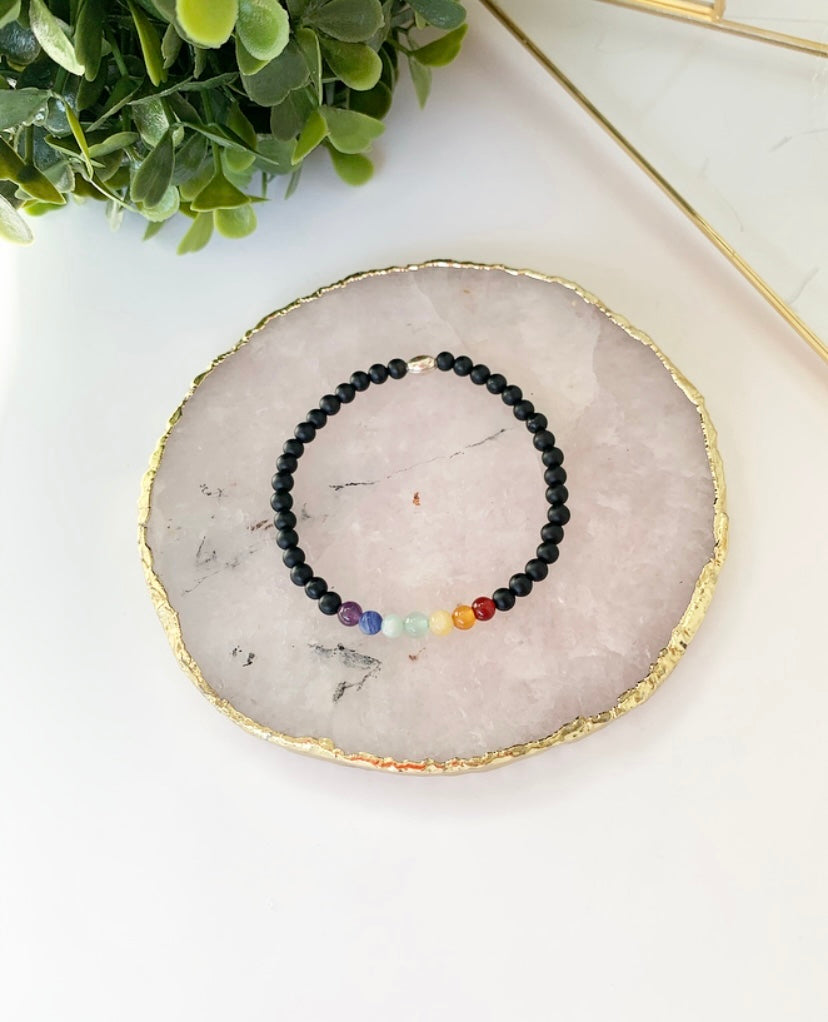7 Chakra Bracelet , Seven Chakra Jewelry, Spiritual Bracelet, Mindfulness  Gift, Wrist Mala Bracelet, Yoga Gift for Her, Mothers Day Gift -   Canada